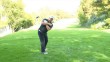 relation of shoulders to swing path during the backswing